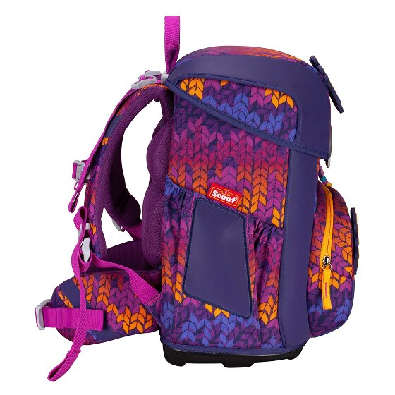 Scout Neo Exklusiv Superflash Schulranzen-Set 4-teilig