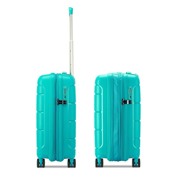 MODO by Roncato Starlight 3.0 4 Rollen Kabinentrolley 55 cm mit Dehnfalte