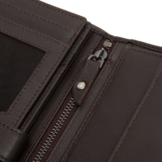 The Chesterfield Brand Leroy Geldbörse RFID Schutz Leder 9 cm