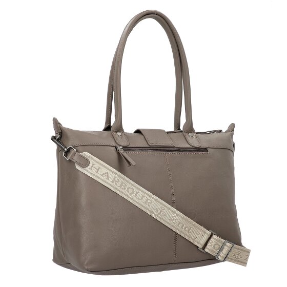 Harbour 2nd Just Pure Malin Shopper Tasche Leder 40 cm