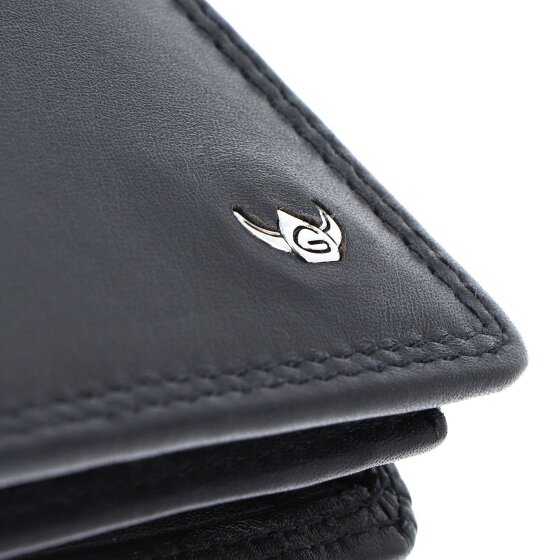 Golden Head Polo Geldbörse RFID Schutz Leder 8.5 cm