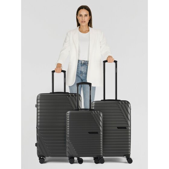 Cocoono Larnaka 4 Rollen Kofferset 3-teilig mit Dehnfalte