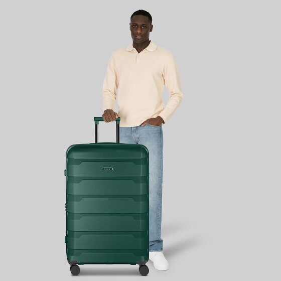 d&n South Dakota 4 Rollen Trolley L 76 cm mit Dehnfalte