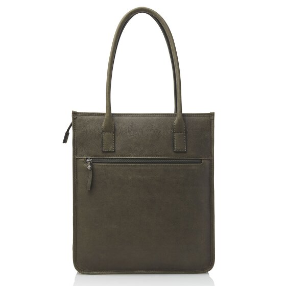 Castelijn & Beerens Carisma Schultertasche RFID Leder 34 cm Laptopfach