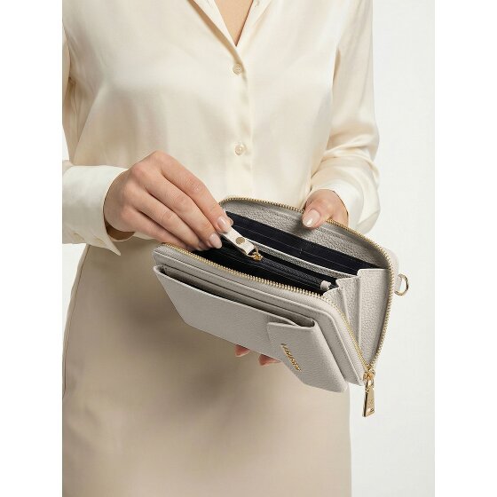 Lazarotti Bologna Leather Zip-Around Geldbörse Handytasche Leder 19 cm