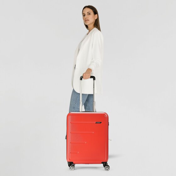 Gabol Future Plus 4 Rollen Kabinentrolley 55 cm mit Dehnfalte