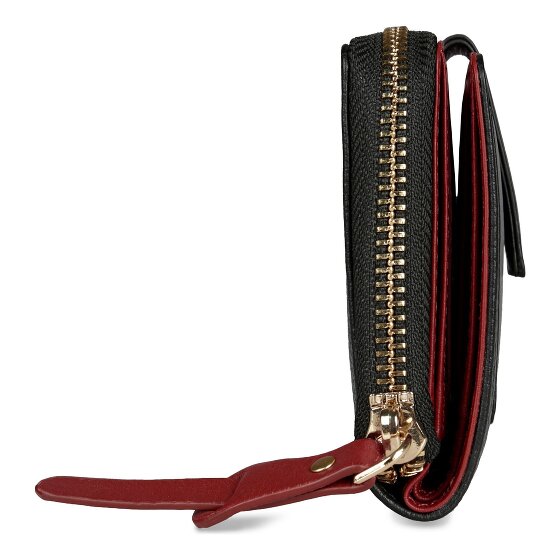 Bugatti Viola Geldbörse RFID Schutz Leder 12 cm