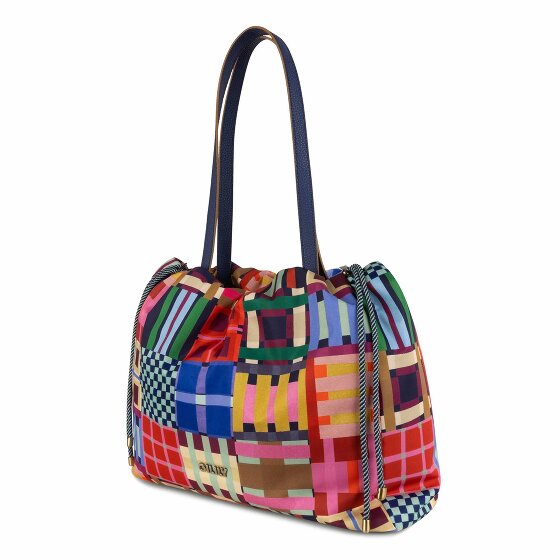 Oilily Tartan Tape Skar Shopper Tasche 36 cm