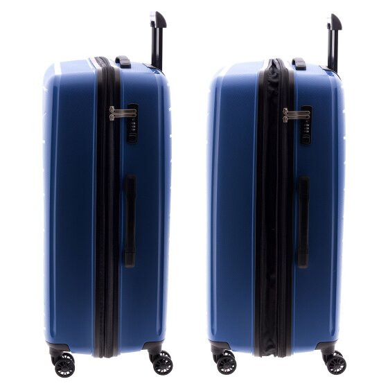 Gladiator 4 Rollen Trolley 74 cm mit Dehnfalte