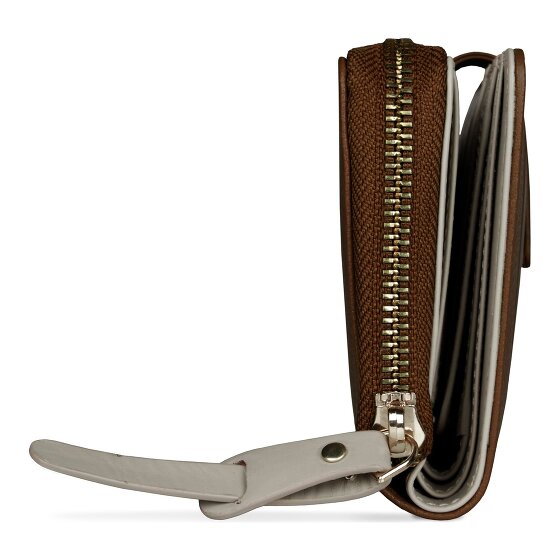 Bugatti Viola Geldbörse RFID Schutz Leder 16 cm