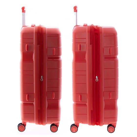 Gladiator 3800 4 Rollen Trolley 77 cm mit Dehnfalte