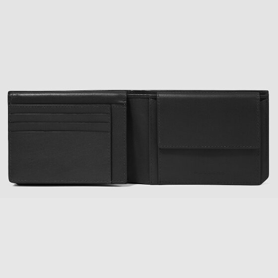 Piquadro Liko Geldbörse RFID Schutz Leder 12.5 cm