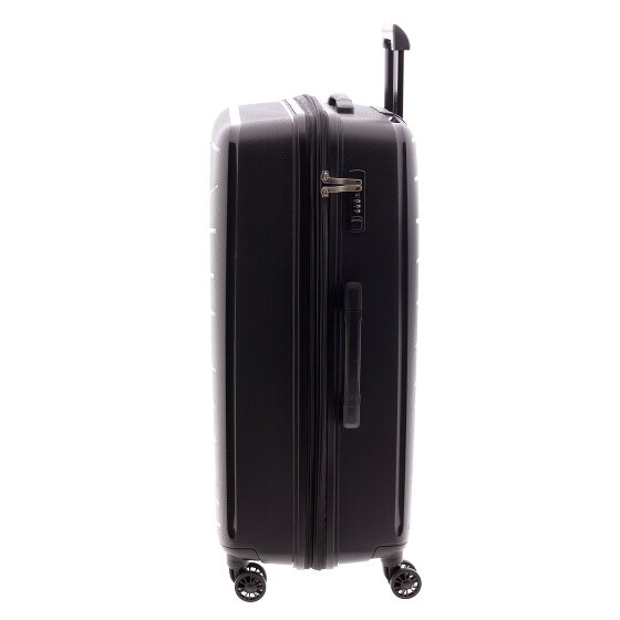 Gladiator 4 Rollen Trolley 74 cm mit Dehnfalte