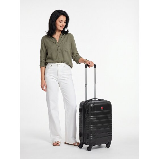 Wenger Amplar Evo 4 Rollen Kabinentrolley S 53 cm mit Dehnfalte