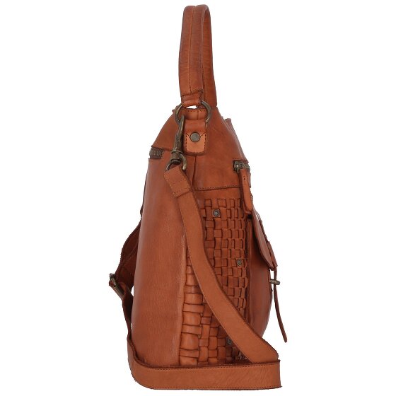 Harbour 2nd Soft Weaving Iris Schultertasche Leder 33 cm
