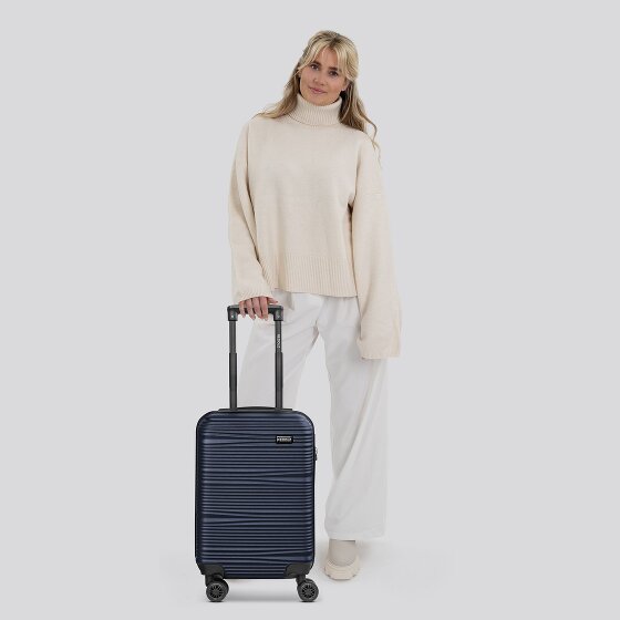 Redolz Essentials 16 CABIN 4-Rollen Kabinentrolley 55 cm slim