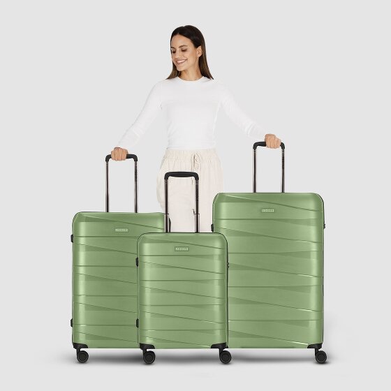Redolz Essentials 10 3-SET 4 Rollen Kofferset 3-teilig