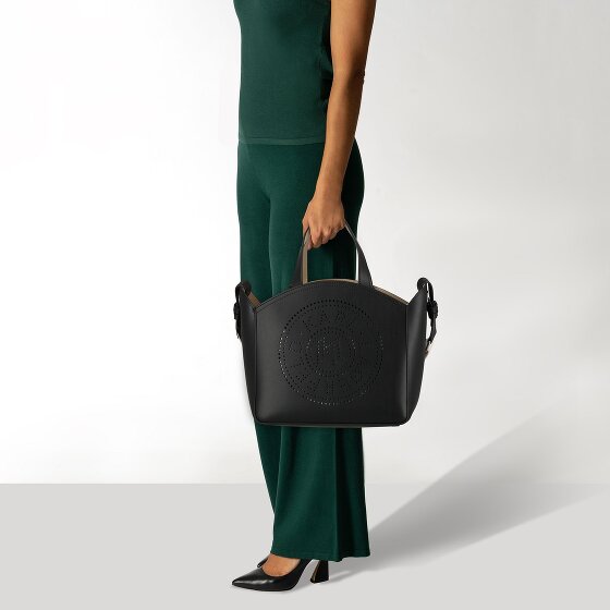 Karl Lagerfeld Circle Shopper Tasche Leder 26 cm