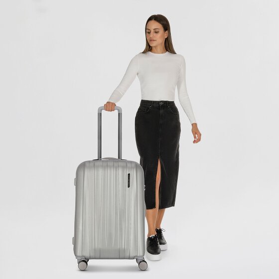 Polestream Moonrock 4 Rollen Trolley M 69 cm mit Dehnfalte