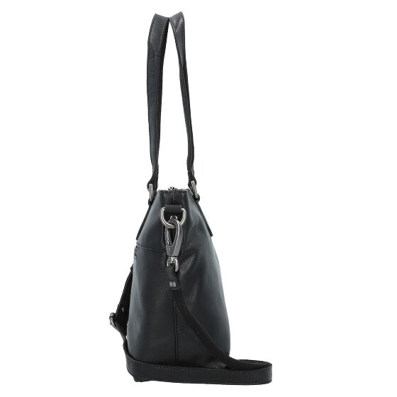 Jack Kinsky Schultertasche Leder 27 cm