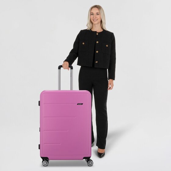 Gabol Future Plus 4 Rollen Trolley 74 cm mit Dehnfalte