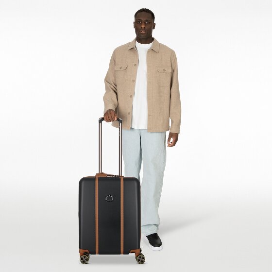 Delsey Paris Cadence 4 Rollen Kabinentrolley 55 cm mit Dehnfalte