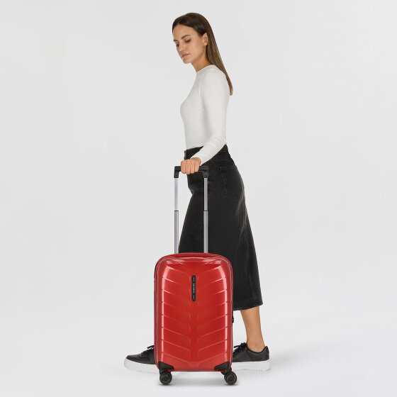 Samsonite Attrix 4 Rollen Kabinentrolley 55 cm mit Dehnfalte
