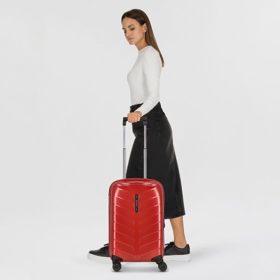 Samsonite Attrix 4 Rollen Kabinentrolley 55 cm mit Dehnfalte