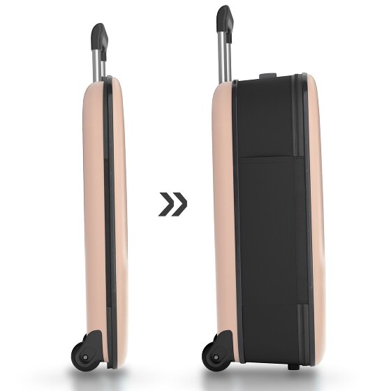 Rollink Vega II faltbarer 2-Rollen Kabinentrolley S 55 cm