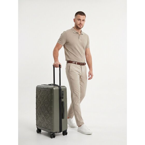 Roberto Cavalli Florence 4 Rollen Trolley 63 cm mit Dehnfalte