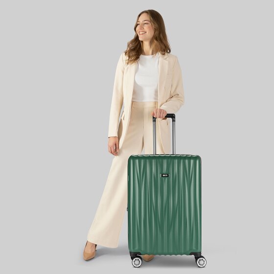 Bric's Cervia 2.0 4 Rollen Trolley M 69 cm mit Dehnfalte