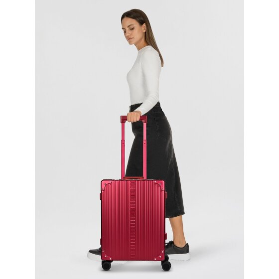 Aleon Traveler Domestic 4-Rollen Kabinentrolley Aluminium 55 cm