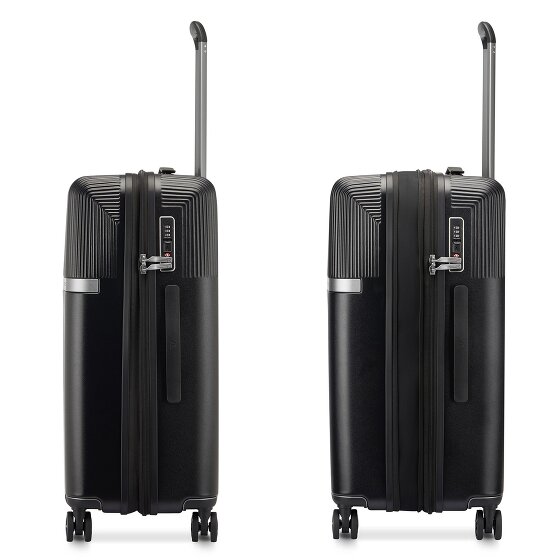 Roncato Airglam 4 Rollen Trolley M 68 cm mit Dehnfalte