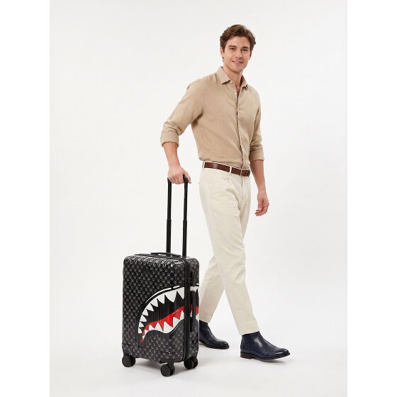Sprayground Sharks In Paris 4 Rollen Kabinentrolley 54 cm