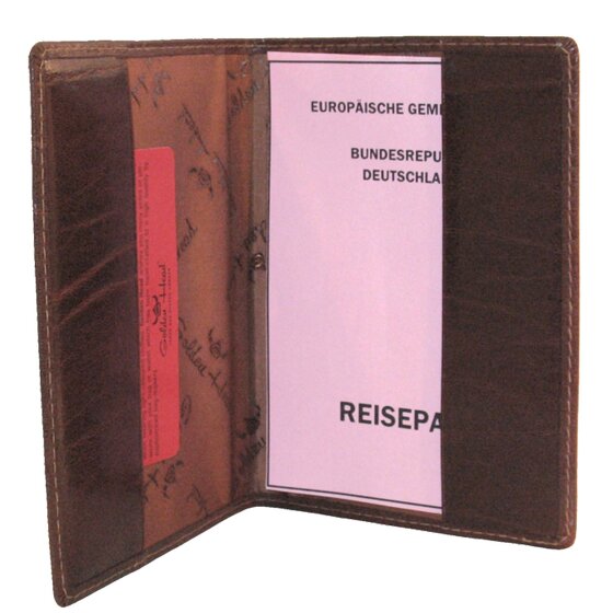 Golden Head Colorado Reisepassetui RFID Leder 10 cm