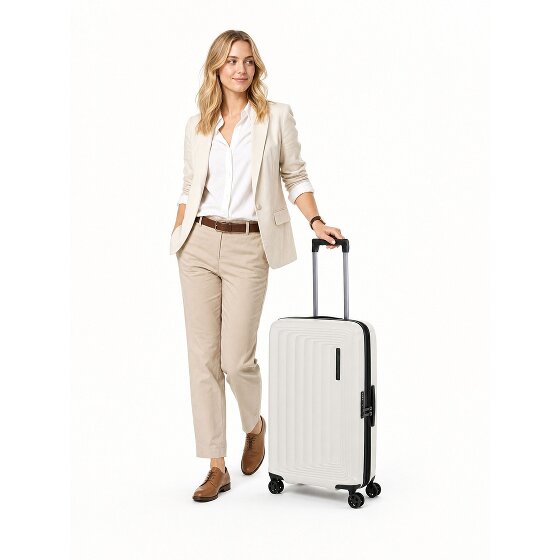 Samsonite Nuon 4 Rollen Trolley 69 cm mit Dehnfalte