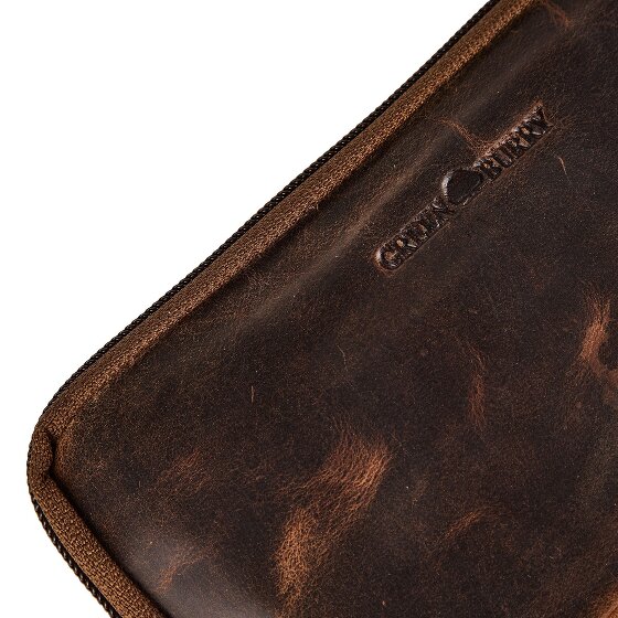 Greenburry Vintage Gürteltasche Leder 19 cm