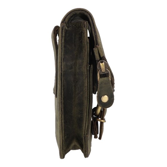 Greenburry Vintage Gürteltasche Leder 13.5 cm