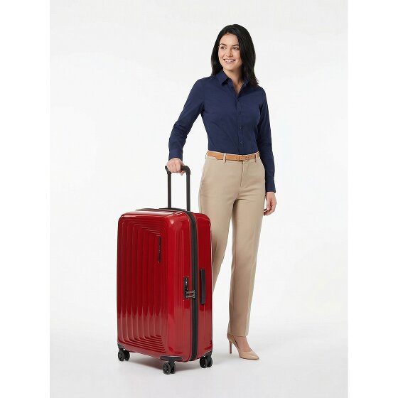 Samsonite Nuon 4 Rollen Trolley 75 cm mit Dehnfalte