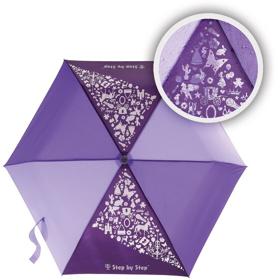 Step by Step Magic Rain Effect Kinder Taschenschirm 22,5 cm