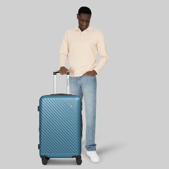 Check.In Paradise 2.0 4 Rollen Trolley M 68 cm mit Dehnfalte