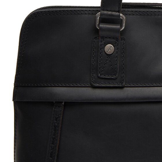 The Chesterfield Brand Branson Schultertasche Leder 37 cm Laptopfach