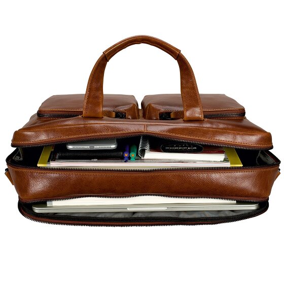 Leonhard Heyden Porto Aktentasche Leder 39 cm