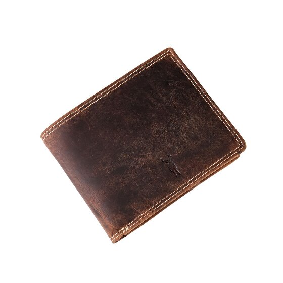 Jack Kinsky Baltimore 101 Geldbörse RFID Schutz Leder 13 cm