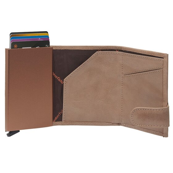 The Chesterfield Brand Mannheim Geldbörse RFID Schutz Leder 7 cm