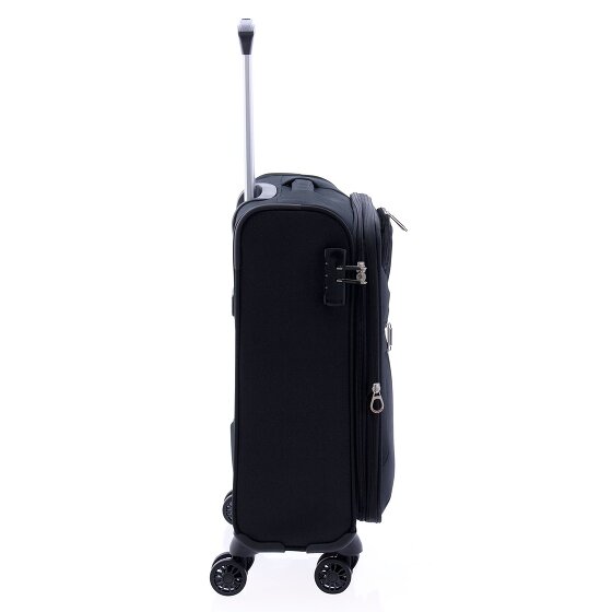 Gladiator 2000 4 Rollen Kabinentrolley 55 cm mit Dehnfalte