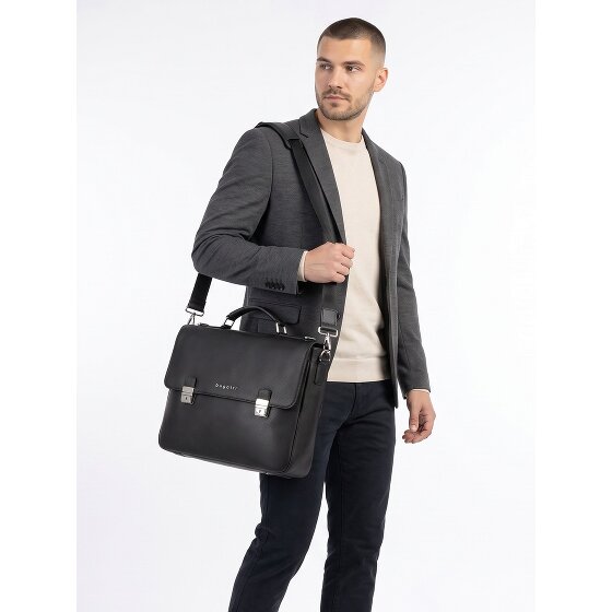 Bugatti Valencia Aktentasche Leder 38 cm Laptopfach