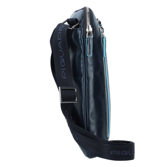 Piquadro Blue Square Umhängetasche Leder 21 cm