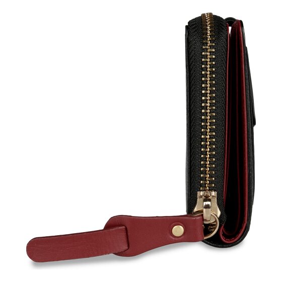 Bugatti Viola Geldbörse RFID Schutz Leder 14 cm