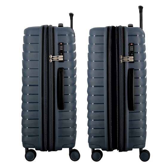 Jump Xwave 4 Rollen Trolley 66 cm mit Dehnfalte